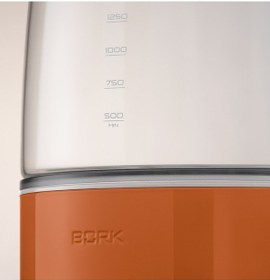 Resim Bork Su Isıtıcı K515, Şık Ve Güvenli Cam Su Isıtıcı, 1.7l Kapasite Su Isıtıcılar Turuncu 189443701 
