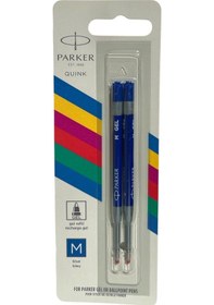 Resim Parker Jel Kalem Refill Plastik Gövde, 2'li Blister M Uç Mavi 