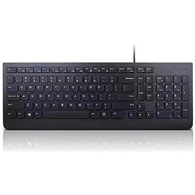 Resim Teknoteg - Lenovo 4y41c68679 Kablolu Q Klavye Siyah 