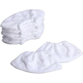 Resim Karcher Sc1 Easyfix Uyumlu 5 Adet El Aparatı Mop Bezi 