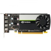 Resim PNY QUADRO VCNT1000-4GB-SB, T1000, 4GB, DDR6, 128Bit, Tek Fan, 4xMini DP, Ekran Kartı 
