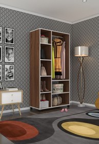 Resim Kenzlife Giysi Dolabı Hüsamettin 180*090*40 Cvz Gardırop 