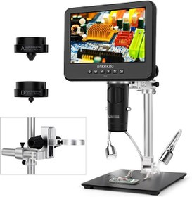 Resim Linkmicro LM246MS 3 Lens 7" HDMI Dijital Mikroskop 2000X 