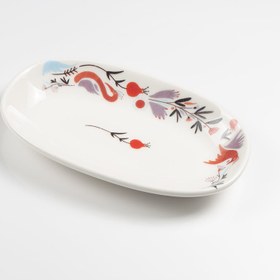 Resim Derkenar, Oval Meze Tabağı 
