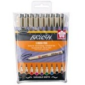 Resim Pıgma Brush 9'Lu Set bpoxsdkbr9 