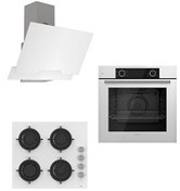 Resim Pure CS Serisi Beyaz Ankastre Set (D064 - CS206 - XE61CB) Ferre