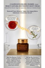 Resim RemosNatural Yaşlanma Karşıtı Gece Kremi 20 ml - Supreme Age Defying Night Cream 