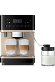 Resim Miele CM 6360 MilkPerfection Tam Otomatik Solo Kahve Makinesi - Siyah CleanSteelMetallic 
