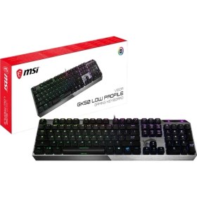 Resim MSI Vıgor GK50 Low Profıle Tkl Us Klavye 