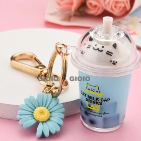 Resim Silver1 Ejderha Kedi Uyan Aslan Servet Kedi Sevimli Anahtarlık Kaplan Küçük Kolye Ejderha Bebek Karikatür Çanta Çekicilik Anahtarlık (Yurt Dışından) 