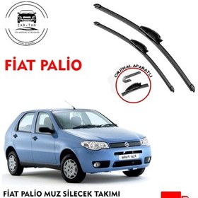 Resim Fiat Palio Ön Cam Silecek Seti Araca Özel Aparat (1998-20 
