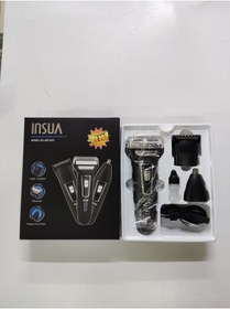 Resim BİGCADDE 3 Başlıklı Şarjlı Tıraş Makinesi Saç Sakal Burun Kılı Alma 