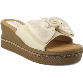 Resim Guja 399 25yt Kadın Günlük Terlik Bej Bej 