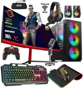 Resim Zeiron Ptx60 Ryzen 5 3600 16gb 256gb M.2+1tb Gtx1660 Super 24" 165hz Oyuncu Masaüstü Bilgisayarı 