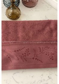 Resim Özdilek Ditsy El-yüz Havlusu 6 Adet-mürdüm Mürdüm 