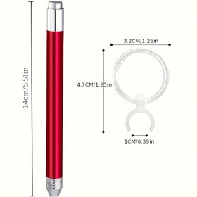 Resim 1 adet Ergonomik Elmas Boyama Kalem, Çıkarılabilir Güneş Gözlüğü ile - Alüminyum Alaşım, Uzman Uç, İnce El Sanatları ve Tırnak Sanatı Süsleri için İdeal, Çoklu Renk Seçenekleri ile Mevcut, El Sanatları Kalem|Ergonomik Tasarım|Güneş Gözlüğü, Elmas Boyama Malzemeleri (Pil Dahil Değil) 