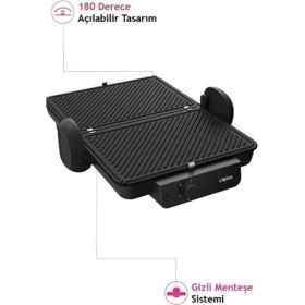 Resim Altus Tost Makinesi 1800 W Güç Granit Plakalarla Antrasit Renk Çift Taraflı Kullanım 