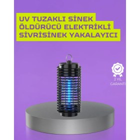Resim Datatek Kapalı ve Açık Alanlarda Etkili Elektrikli Sivrisinek Katili – Uv Işıklı Tuzak 