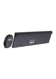 Resim Lecoo Km2001 Kablosuz Q Klavye Mouse Set Bilgisayar Pc Klavye Mouse Seti 