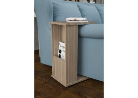 Resim MODİLAYN RAFLI OFİS SEHPASI C YAN SEHPA KOLTUK YANI TEKERLEKLİ SEHPA ÇOK AMAÇLI 