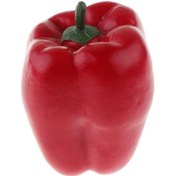 Resim Yapay Kırmızı California Biber Dolma Biber 1Adet 10x7 Cm Gerçek B 
