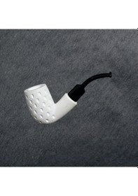 Resim Yunar Lülya 9mm. Filtreli Akrilik Saplı Lületaşı Pipo 10277m 