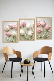 Resim Kututr Nostaljik Kahve Anları - 3’Lü Mdf Uv Baskılı Rustik Tablo Seti 3 Ebat Seçeneği Crvs1025,Crvs1025 13 X 17 