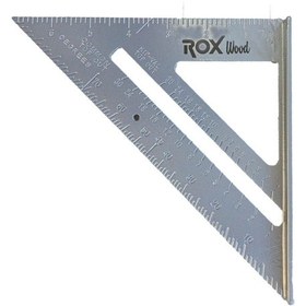 Resim Rox Wood 0099 Alüminyum Üçgen Marangoz Gönye 7 inç 