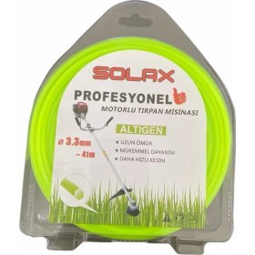Resim Renas Store Solax Altıgen Tırpan Misinası 3,3 mm 41 Metre 