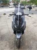 Resim Motocam Moto Gusto Dream 150 Siperlik Ön Cam 2023 2024 Model 75cm Açıkfüme Renkli 4mm Uzun Cam 