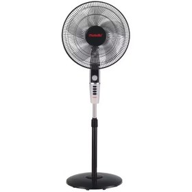 Resim Musullu MSF-1626 FRT 16 Inç Ayaklı Vantilatör - 75W Güçlü Bakır Motor - Siyah 