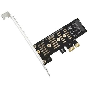Resim PCI-E Express 3.0 X1 To NVME M2 SSD M Key Çevirici PCIE Kart 