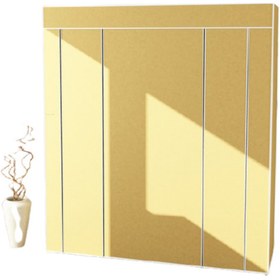 Resim Trioport Çift Yandan Raflı Bez Dolap 