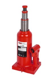 Resim POWERFULL 4 Ton Çift Kademeli Hidrolik Şişe Kriko - Uzun Tip 05004B 