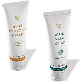 Resim Forever Living Aloe Propolıs Krem+Aloe Vera Gelly-Cilt Bakım Seti 