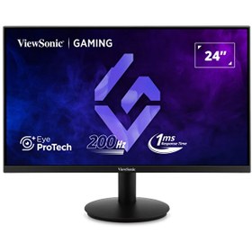 Resim Viewsonic VX2425-HD-PRO 24" 1MS 200Hz HDMI DP HDR10 FHD VA Oyuncu Monitörü 