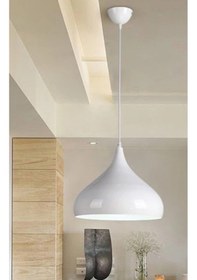 Resim Rys Retro Metal Dekoratif Aydınlatma Tekli Sarkıt 