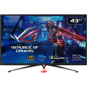 Resim Asus Rog Strix Gaming XG438QR 43" Freesync 3840X2160 120HZ 4 Ms Monitör 