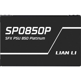 Resim Lian Li Sp850p Siyah 850w 80+ Platinium Atx Power Supply Akak92llı0016 