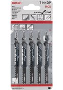 Resim Bosch T 144 DP Precision For Wood Dekupaj Testeresi Bıçağı 5'Li - 2608633A35 