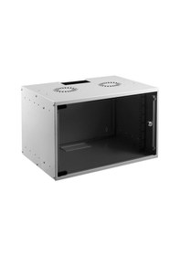 Resim Eska 7U 19 Inch Duvar Tipi Rack Kabin 500X400Mm Soho 