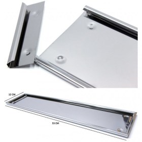 Resim Krom Plakalık Oto Paslanmaz Plakalık Araç Krom Plaka Çerçevesi 424894872 