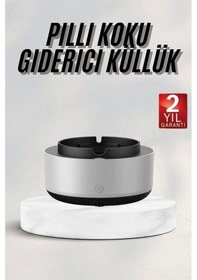 Resim Akıllı Kokusuz Küllük Dumanı İçine Çeken Kül Tablası Hava Temizleyici 