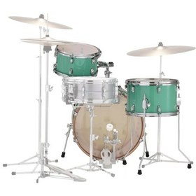 Resim Tama Cl30vs-sfg Suıperstar Classic Neo-mod Seafoam Green 3 Parça 20b/12t/14f Akustik Davul Seti 