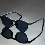 Resim Erkekler ve Kadınlar için Retro Tarzlı Yuvarlak Leopar Desenli Gözlükler - Metalik Detaylı Trendy PC Çerçeve, Müzik Festivali, Sokak Modası, Partiler ve Tatil Modası için Mükemmel 