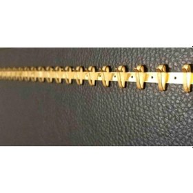Resim 1 Metre Sarı Metal Tesbih , Kolye Ve Zincir Tırnaklı Askısı 