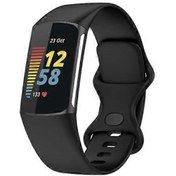 Resim Fitbit Charge 5 Silikon Saat Kayışı İçin 