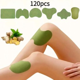 Resim 120 Adet Karışık Ev Tipi Pelin Yapıştırması - Yumuşak Dokunmamış Kumaş, Boyun, Omuz, Bel ve Diz Destek için Çok Amaçlı, Kolay Kullanım 
