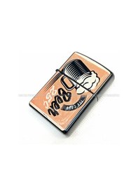 Resim Bira Beer Mat Siyah Kapaklı Benzinli Çakmak 