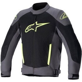 Resim Alpinestars T-sp X Superair Yazlık Korumalı Motosiklet Montu Siyah Gri Sarı 